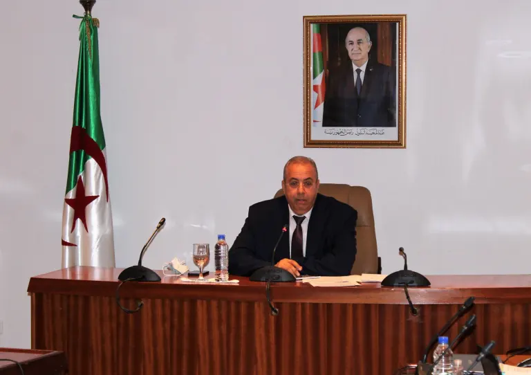 ministre de l'Industrie Ahmed Zeghdar