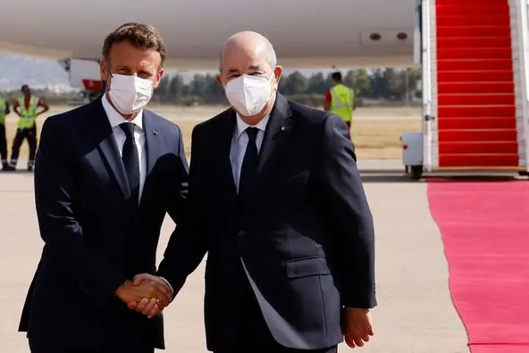 Macron tebboune Macron tebboune