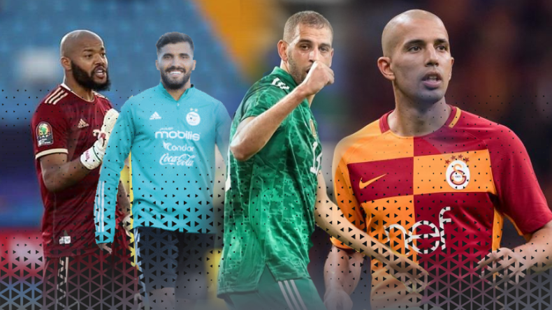 Slimani, Feghouli, Benayada et Mbolhi Slimani, Feghouli, Benayada et Mbolhi