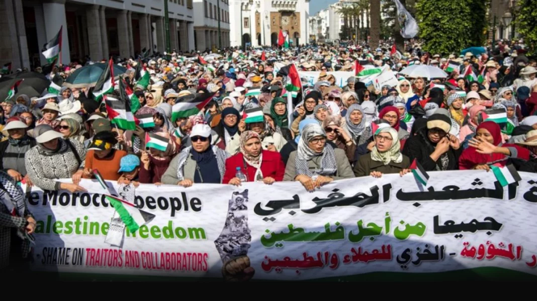 peuple marocain se soulève contre la normalisation peuple marocain se soulève contre la normalisation