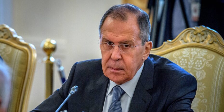ministre russe des Affaires étrangères Sergueï Lavrov ministre russe des Affaires étrangères Sergueï Lavrov