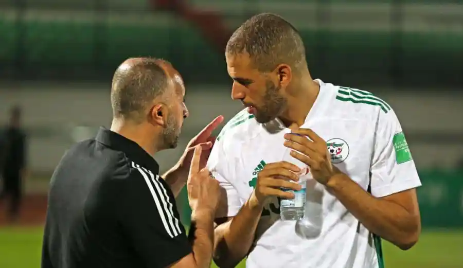 Slimani suspendu un coup dur pour l'équipe nationale d'Algérie Slimani suspendu : un coup dur pour l'équipe nationale d'Algérie