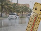 Carte météo Algérie montrant pluies et neige sur wilayas ouest, 6 mars 2026