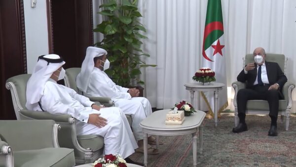 Le président du Conseil d’Administration d’Ooredoo reçu par le président Tabboune