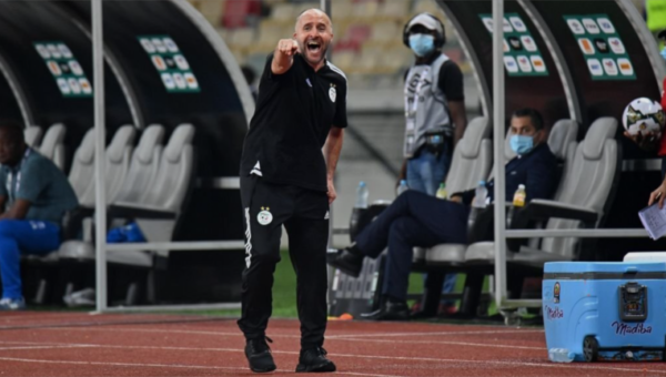 EN: Belmadi reçoit un message avant les affrontements de l&rsquo;Ouganda et de la Tanzanie