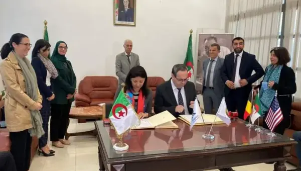 Signature d&rsquo;une convention entre la Faculté de Pharmacie d&rsquo;Alger et l&rsquo;American Johnson Company