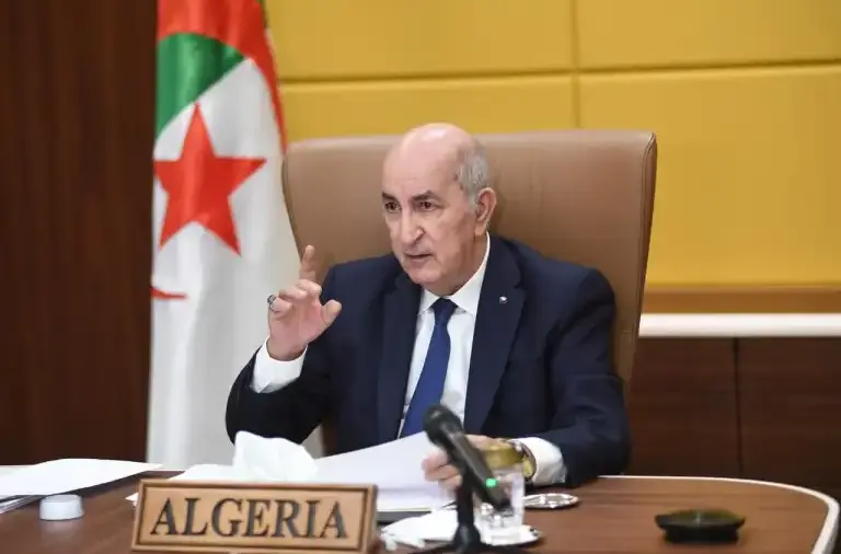 Le président Tebboune