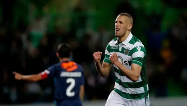Football: Islam Slimani envoie un nouveau message à l&rsquo;entraîneur du Sporting Lisbonne