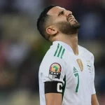 absence de Mahrez de l'équipe nationale