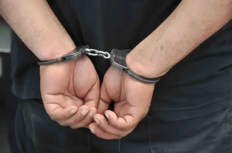 arrestation d'une personne