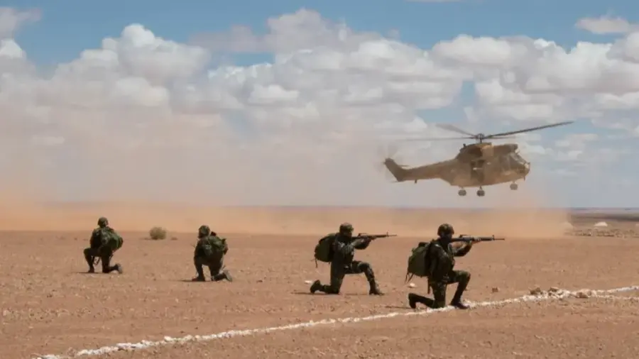 manœuvres militaires algéro-russes