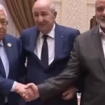 Abdelmadjid Tebboune réunit Mahmoud Abbas et Ismail Haniyeh