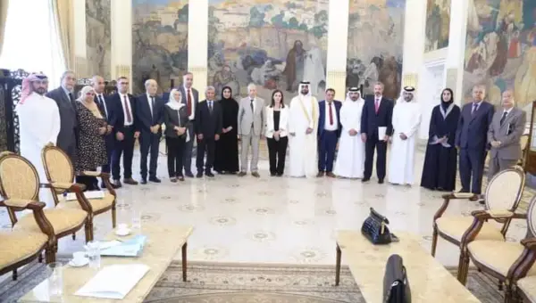 Le président de l&rsquo;Assemblée nationale reçoit le président de la Commission nationale des droits de l&rsquo;homme de l&rsquo;État du Qatar