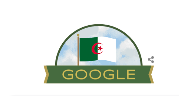 Google célèbre l&rsquo;indépendance de l&rsquo;Algérie