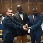 Ministres de l'Energie de l'Algérie, du Nigeria et du Niger