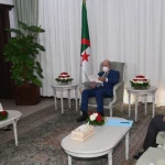 Tebboune à l'ambassadeur du Qatar