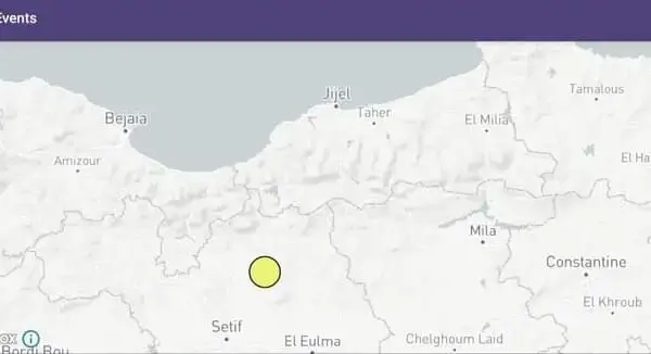 Un Séisme frappe la Wilaya de Sétif