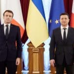 Macron Zelensky