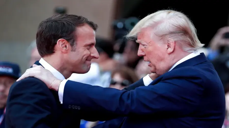 Trump Macron