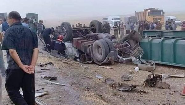Sétif : un accident de la route provoque un véritable carnage