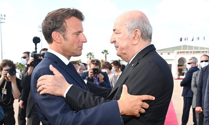 Abdelmadjid Tebboune Emmanuel Macron