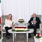 Giorgia Meloni et Abdelmadjid Tebboune