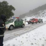 La neige ferme les routes