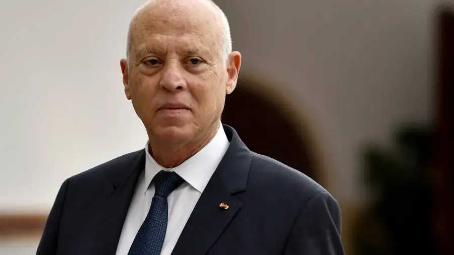 Le président tunisien, Kais Saied