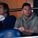 Lionel Messi et son père Jorge