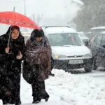 Neige à 800 mètres d'altitude