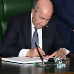 Président de la République Abdelmadjid Tebboune