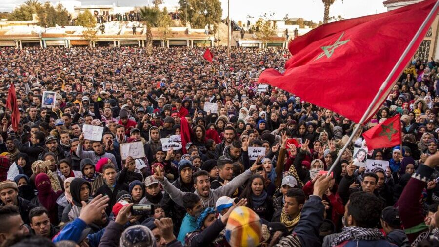 appels à des marches populaires au Maroc