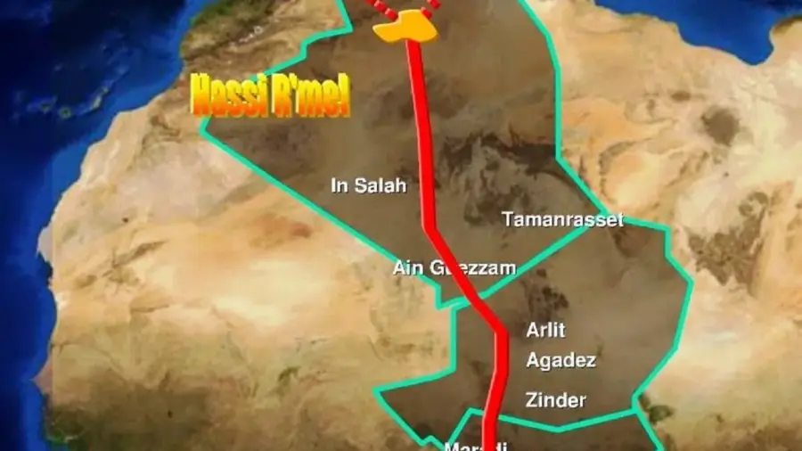 gazoduc transsaharien Algérie Nigeria