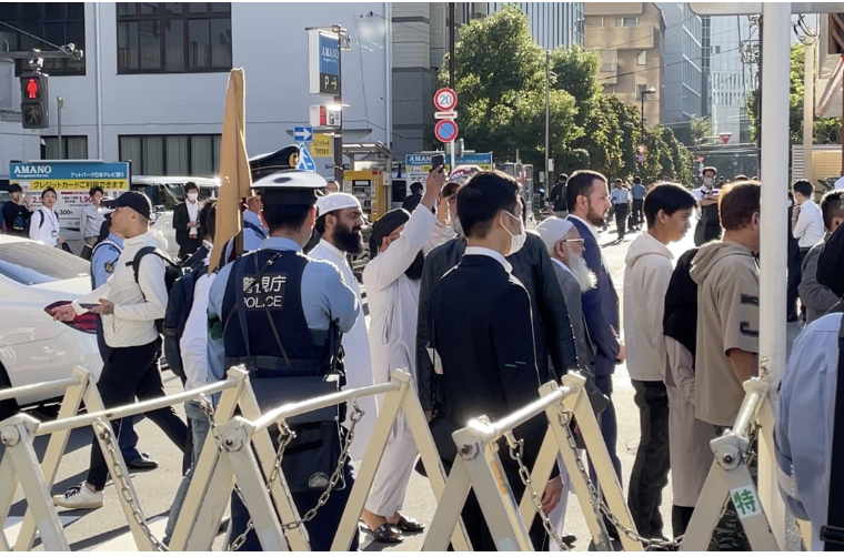 Tokyo : "Liberté pour Gaza"
