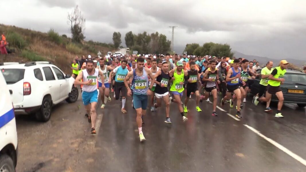 Course sur Route d'Azazga : Quand l'Athlétisme Réunit l'Élite Nationale