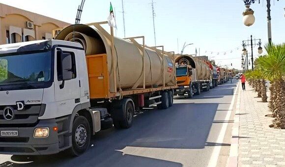 M’sila Exporte son Savoir-Faire : Maghreb Pipe Industries Déploie 1000 mètres de Tuyaux de Fibre de Verre en Libye