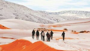 Neige dans le Sahara algérien : simple fait divers ou annonciateur d’une crise climatique majeure ?