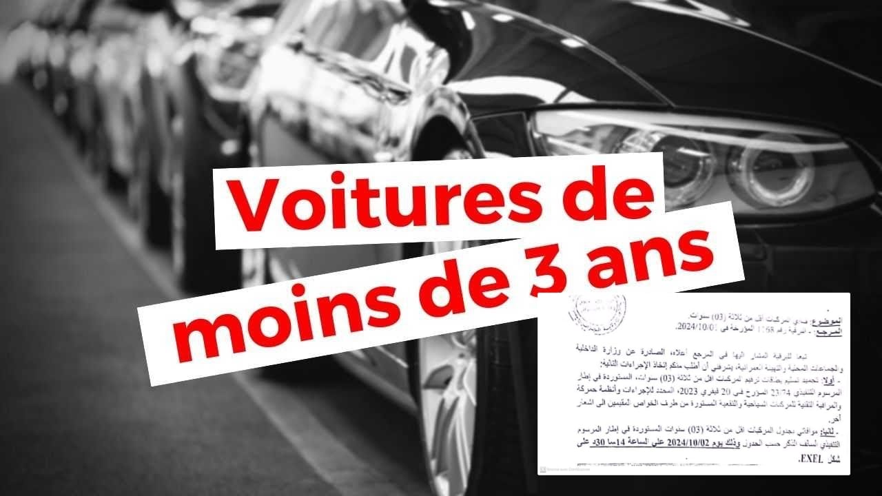 Véhicules de moins de 3 ans en Algérie : des mesures restrictives et des interrogations persistantes