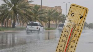 Carte météo Algérie montrant pluies et neige sur wilayas ouest, 6 mars 2026
