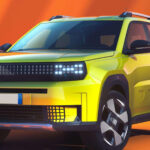 Fiat Grande Panda assemblée à Tafraoui Oran Algérie vue extérieure rouge famille