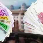 Graphique illustrant la hausse de l’euro face au dinar algérien sur le marché noir, mars 2026