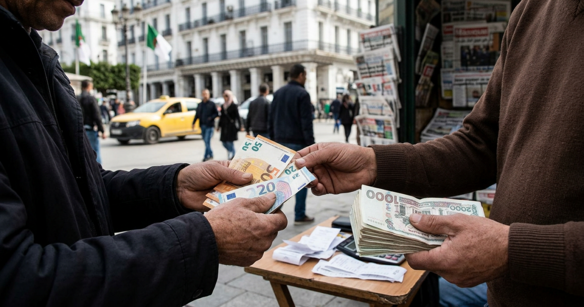 Marché noir des devises en Algérie : l’euro repart à la hausse ce dimanche 29 mars