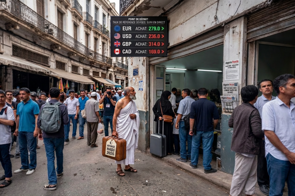 Taux du marché noir des devises en Algérie le 30 mars 2026 : euro à 279 DA, dollar américain à 236 DA, livre sterling à 314 DA, dollar canadien à 169 DA — Source SquareAlger