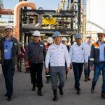 Champ pétrolier de Bir Seba dans le Sahara algérien, opéré par PVEP (PetroVietnam) et Sonatrach depuis 2015, wilaya d'Ouargla