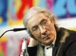 Boualem Sansal lors de sa cérémonie d'installation au fauteuil 37 de l'Académie royale de langue et de littérature françaises de Belgique, Bruxelles, 25 avril 2026