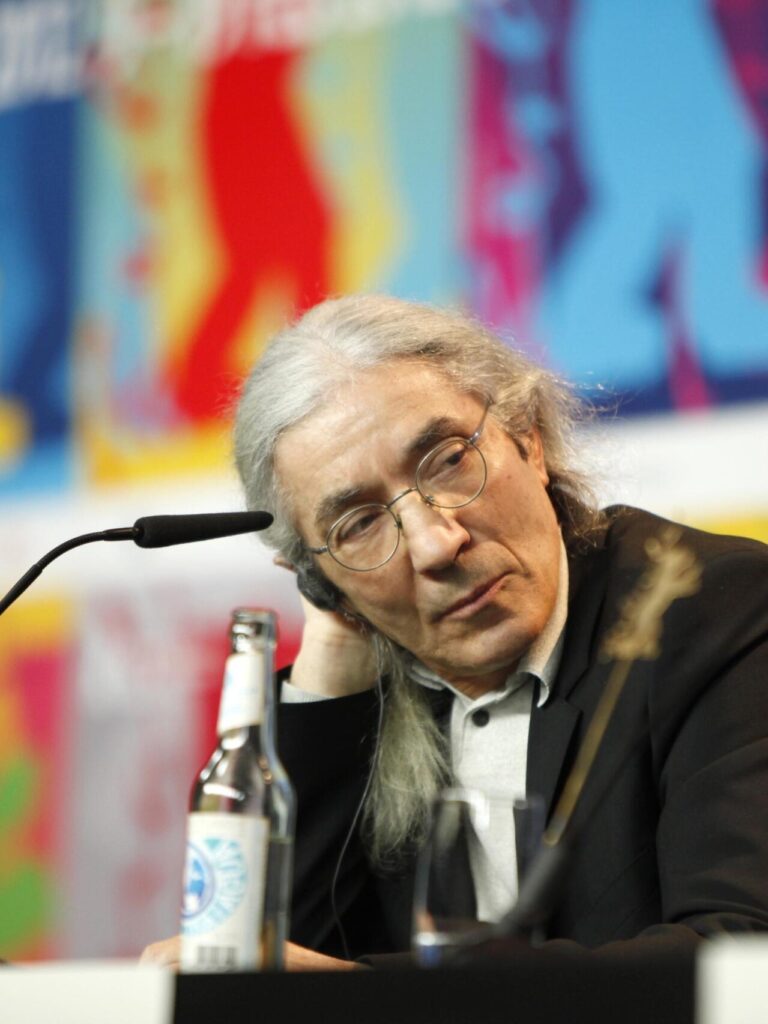 Boualem Sansal lors de sa cérémonie d'installation au fauteuil 37 de l'Académie royale de langue et de littérature françaises de Belgique, Bruxelles, 25 avril 2026