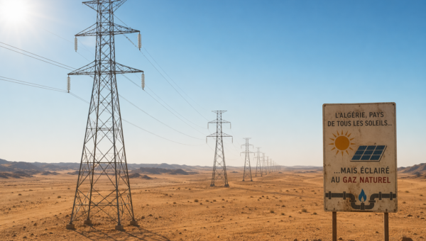 Gaz à 99% : l’Algérie produit son électricité comme en 1985, malgré le Sahara le plus ensoleillé du monde