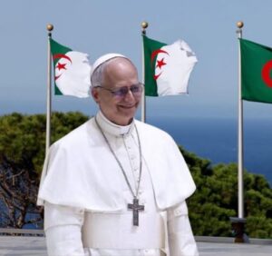 Léon XIV à la Grande Mosquée d'Alger, 13 avril 2026 — première visite d'un pape en Algérie depuis l'indépendance