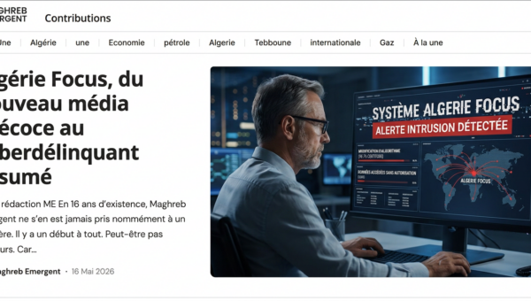Maghreb Emergent: L’arrogance en guise de preuve